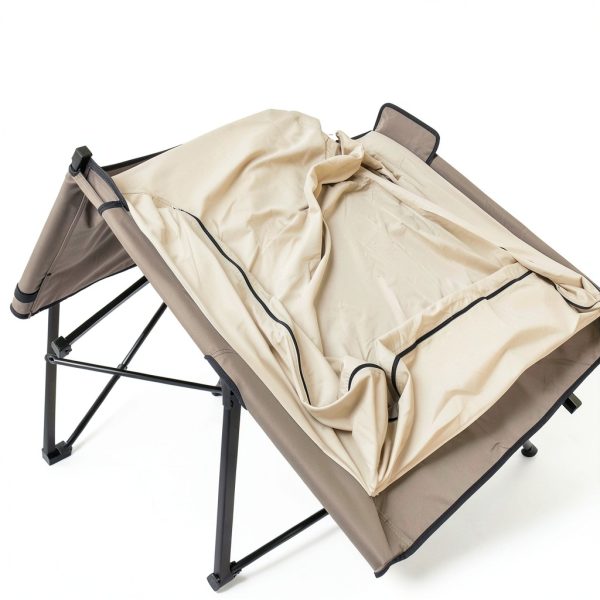 Coleman Queen Airbed Cot Built In Frame Adult Camping-7