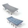 NESDCC Camping Cot Extra Large Upholstered Metal Frame-3