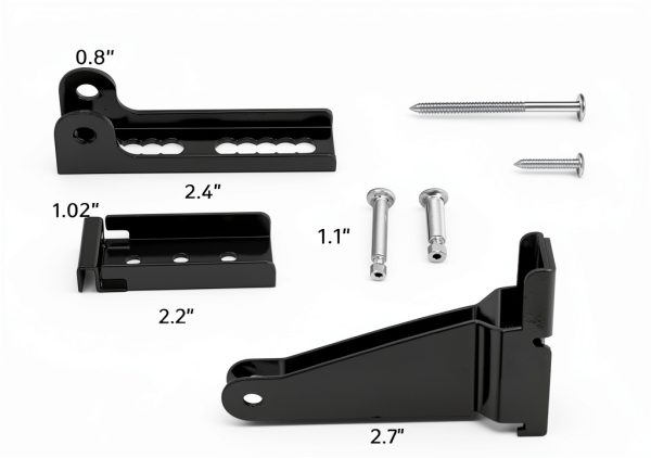 KOMOHOM Storm Door Closer Bracket Steel Universal Fit-4