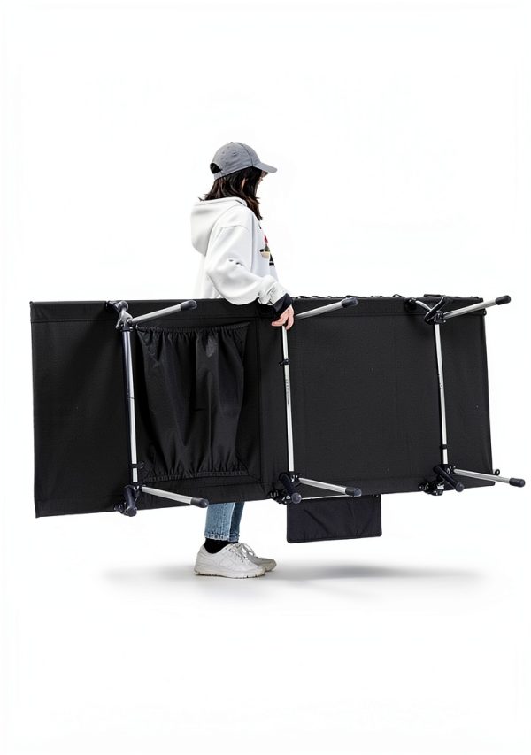 Gonex Camping Cot Wide Lightweight Aluminum Adjustable-7