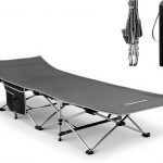 KingCamp Camping Cot Heavy Duty Polyester Folding Cot-0