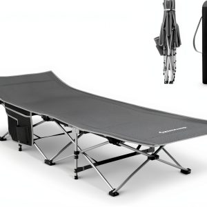 KingCamp Camping Cot Heavy Duty Polyester Folding Cot-0