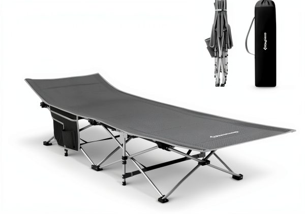 KingCamp Camping Cot Heavy Duty Polyester Folding Cot-0