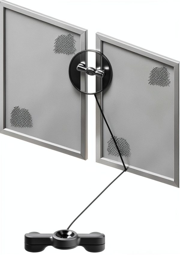 Prime-Line Screen Door Hardware Zinc Wing Clips 25 Pack-2