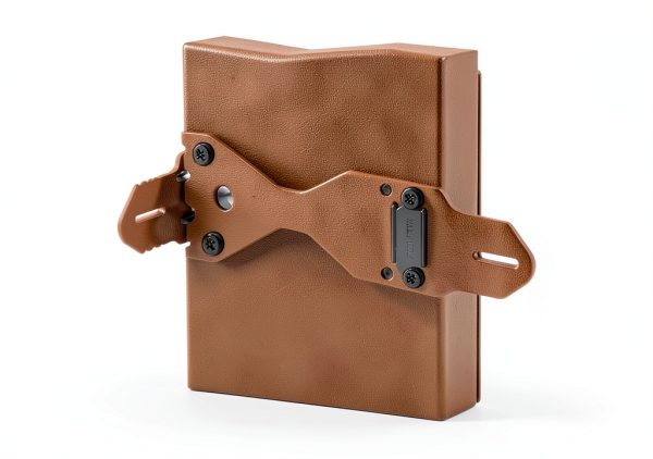 Door Install Kit Metal Modern Blue Silver InstallingADoor-5