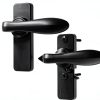 Ideal Security In Swing Door Handle Black Metal Locking-0