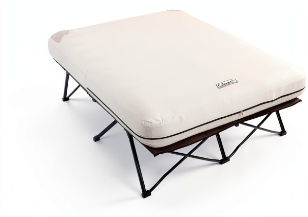 Coleman Queen Airbed Cot Built In Frame Adult Camping-2