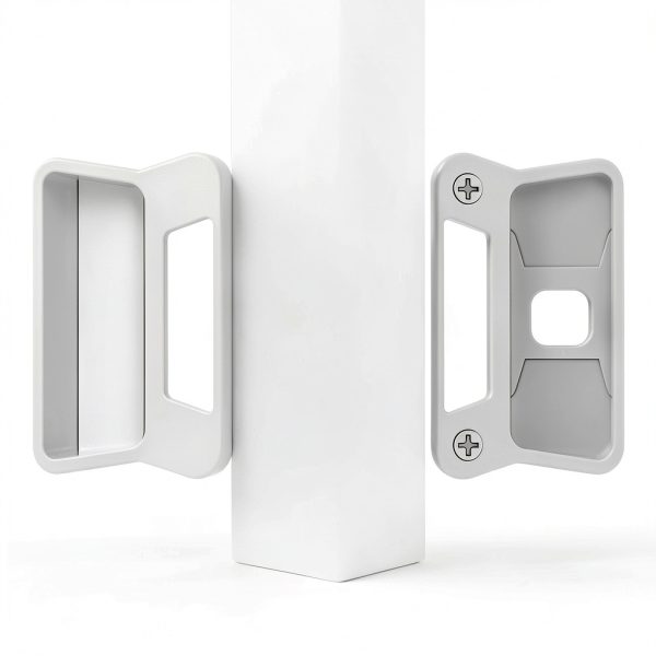 Prime-Line Screen Door Handle Black Screw-In Non-Handed-3