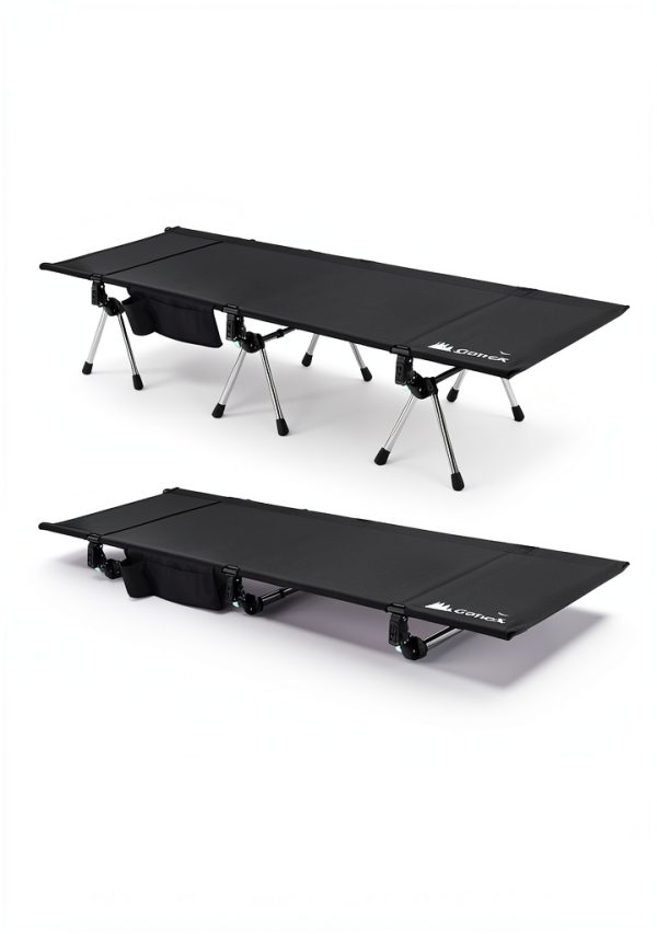 Gonex Camping Cot Wide Lightweight Aluminum Adjustable-4