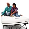 Coleman Queen Airbed Cot Built In Frame Adult Camping-1