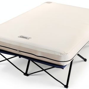 Coleman Queen Airbed Cot Built In Frame Adult Camping-0