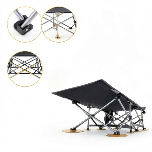 KingCamp Camping Cot Heavy Duty Polyester Folding Cot-5