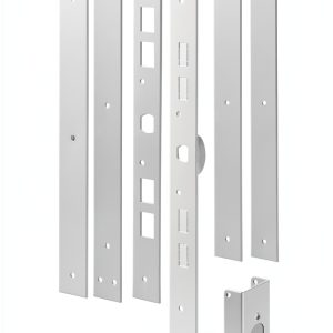 Prime-Line Jamb Repair Kit White Steel Door Security-0