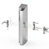 Ideal Security In Swing Door Handle Black Metal Locking-6