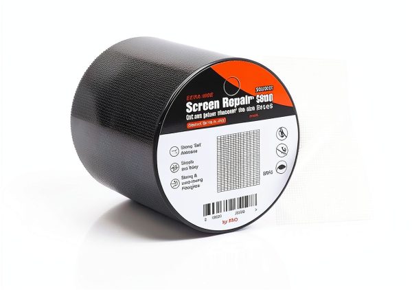by.RHO Screen Repair Tape Fiberglass Waterproof Easy Fix-8
