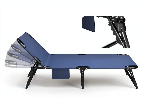 ATORPOK Camping Cot Instant Setup Carbon Steel Frame Adult-3
