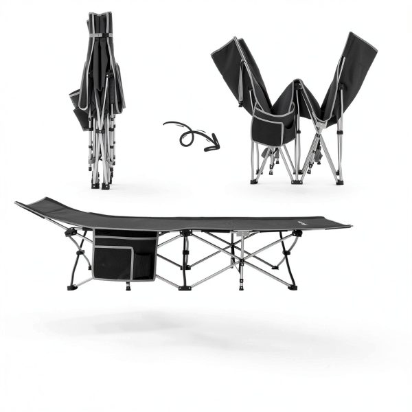 KingCamp Camping Cot Heavy Duty Polyester Folding Cot-7
