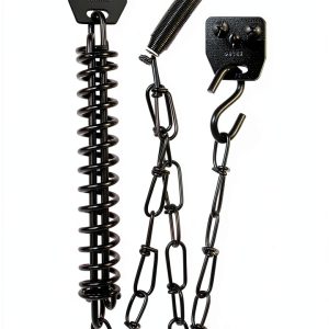 Screen Door Hardware Black Steel PRIME-LINE K 5141-0
