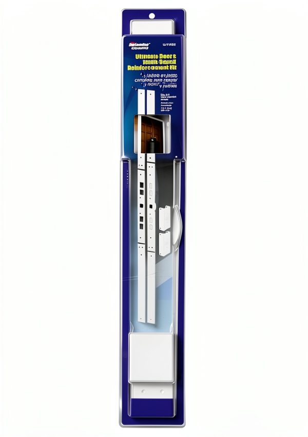 Prime-Line Jamb Repair Kit White Steel Door Security-5